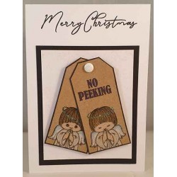 Praying Angel Cling Rubber Stamp by JudiKins