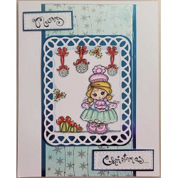 Poppi Pokkadott Christmas Clear Stamp Set 