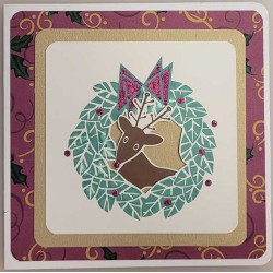 Rob The Reindeer Cling Rubber Stamp