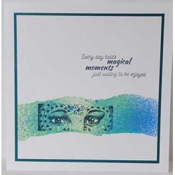 Windows to your soul by JudiKins Cling Rubber Stamp Set