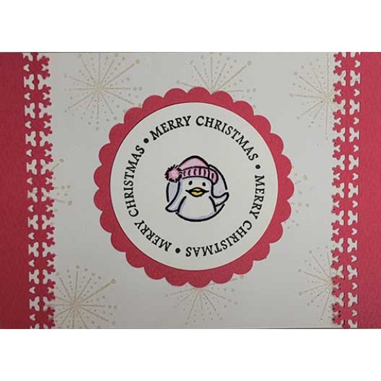 Peek-a-Boo Penguin Cling Rubber Stamp Peek-a-Boo Penguin Cling Rubber Stamp