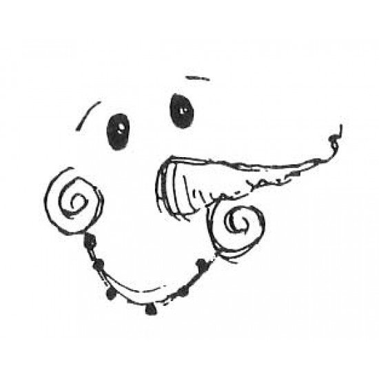 Snowman Smiles Cling rubber stamp