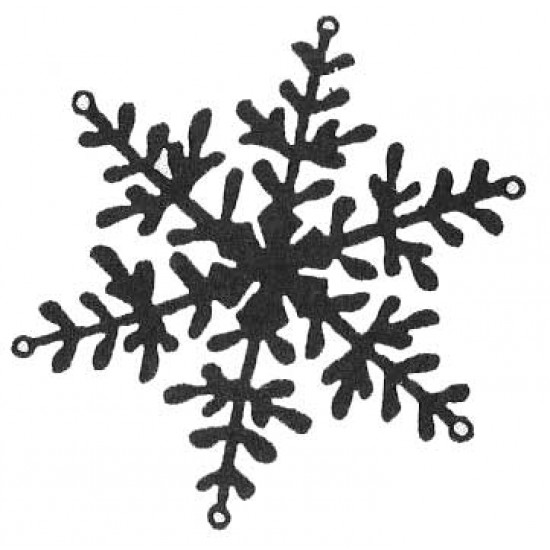Tahoe Snowflake Cling rubber stamp Tahoe Snowflake Cling rubber stamp