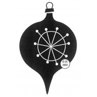 Mod Drop Ornament Cling Rubber Stamp Mod Drop Ornament Cling Rubber Stamp