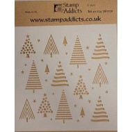 Stencil Modern Forest